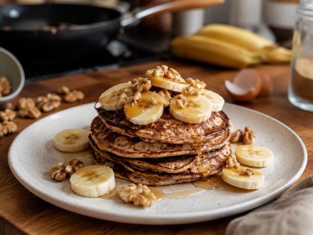 Foto: Bananen-Pancakes