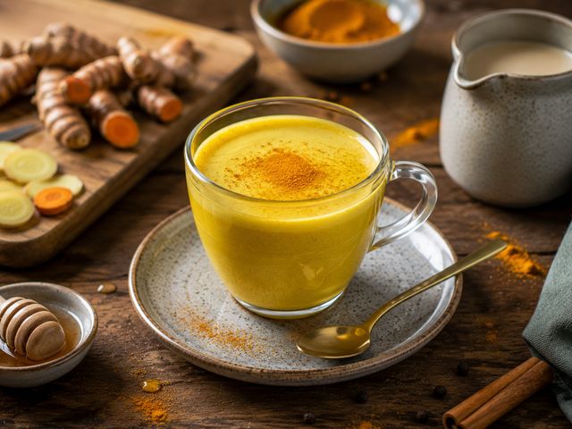 Foto: Goldene Kurkuma-Milch